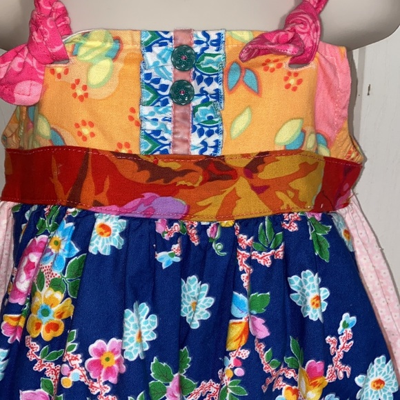 Sz 2 Matilda Jane Platinum Knot Dress/Top EUC HTF so Beautiful - Picture 2 of 5